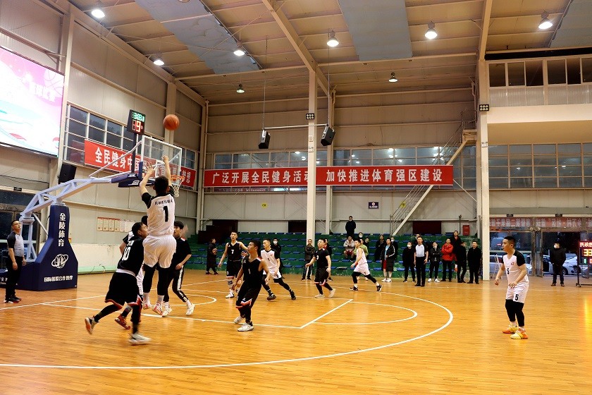 2021年朝天区“百城千乡万村•社区”篮球比赛暨第二届男子篮球联赛隆重开幕